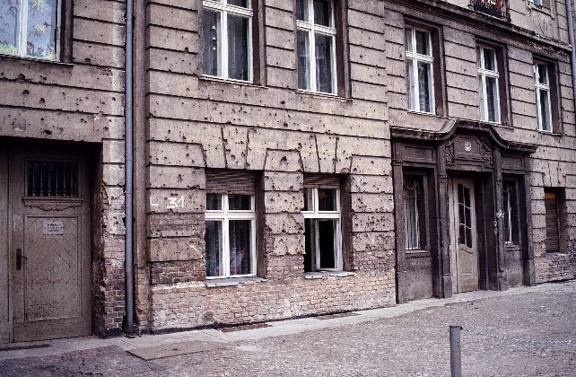 旧東ベルリンの建物